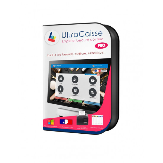 Logiciel UltraCaisse Beauté sans abonnement