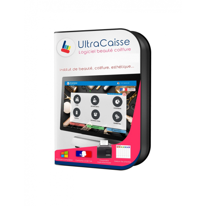 Logiciel UltraCaisse Beauté sans abonnement