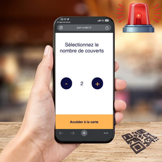 Choisir le nombre de convive
