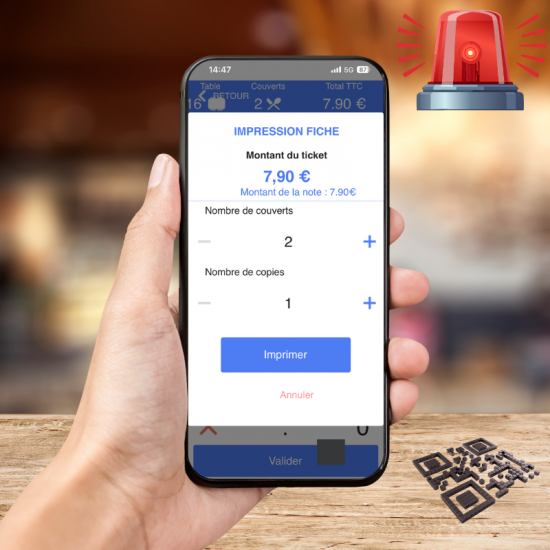 Impression des fiches