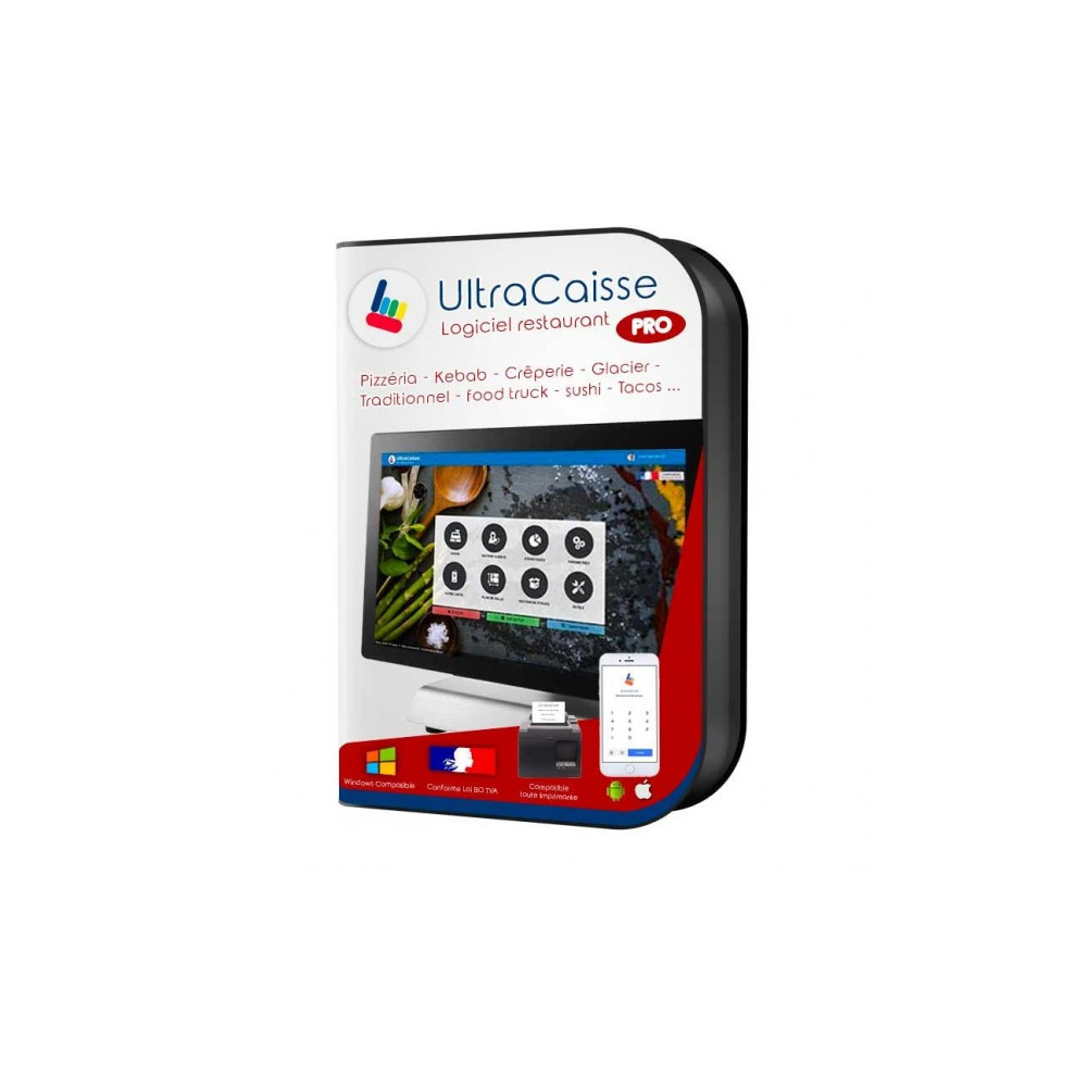 Logiciel Restaurant UltraCaisse Sans abonnement