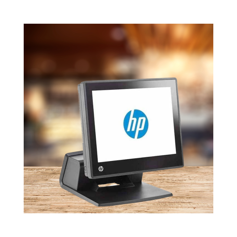 HP RP7800 All-in-One reconditionné : terminal point de vente avec écran tactile 15", processeur Intel, SSD et connectique complè